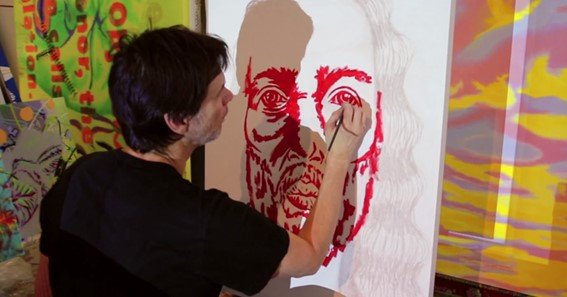 Jim Carrey Paintings